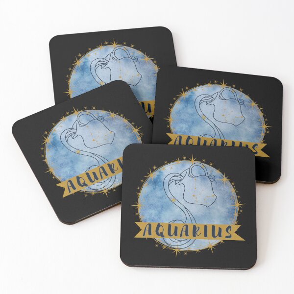 Item preview, Aquarius star sign design designed and sold by Starlett Designs.