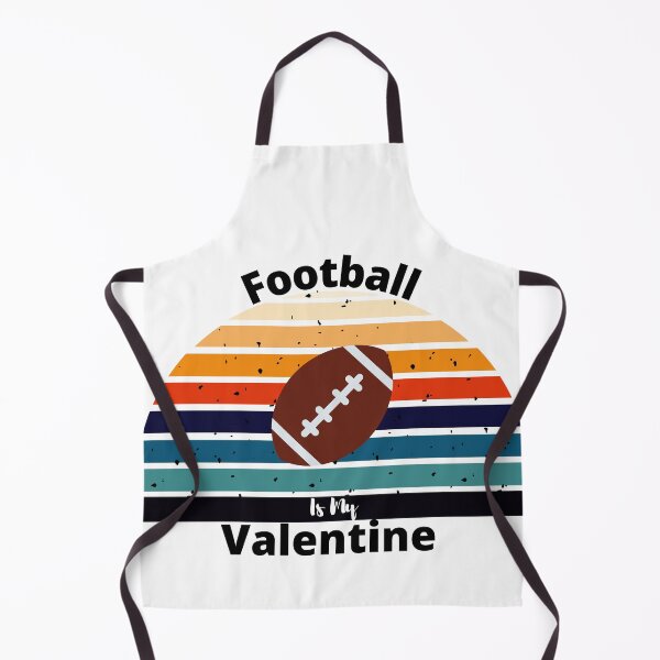 Item preview, Football Is My Valentine. Funny designed and sold by D/Art ⭐⭐⭐⭐⭐.