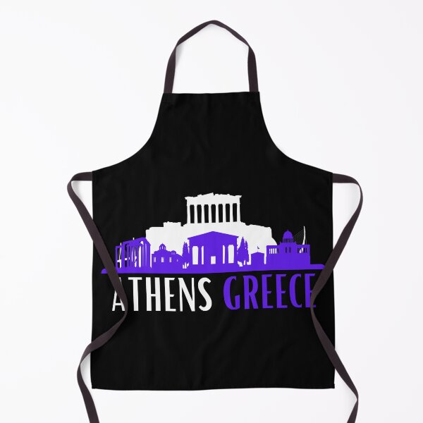 Item preview, Athens Greece, parthenon, skyline of iconic landmarks of Athens designed and sold by Designbyfia.
