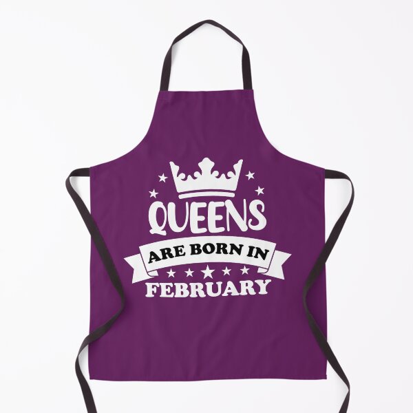 Item preview, Queen Are Born In February. Funny February Birthday, February Queen Design. designed and sold by DesignHouse07.