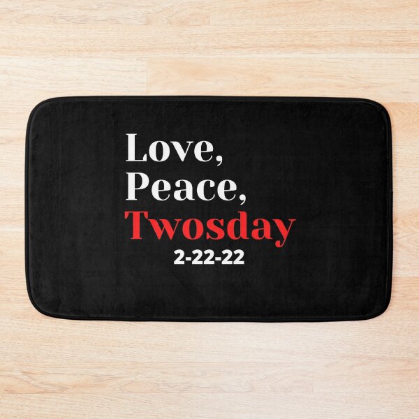 Item preview, Happy Twosday Love and Peace Gifts designed and sold by fra02.