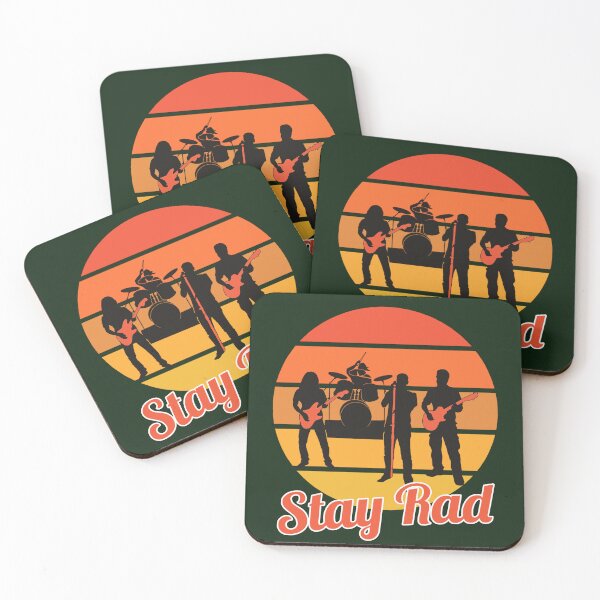 Item preview, Stay Rad - rock band designed and sold by SidTastic .