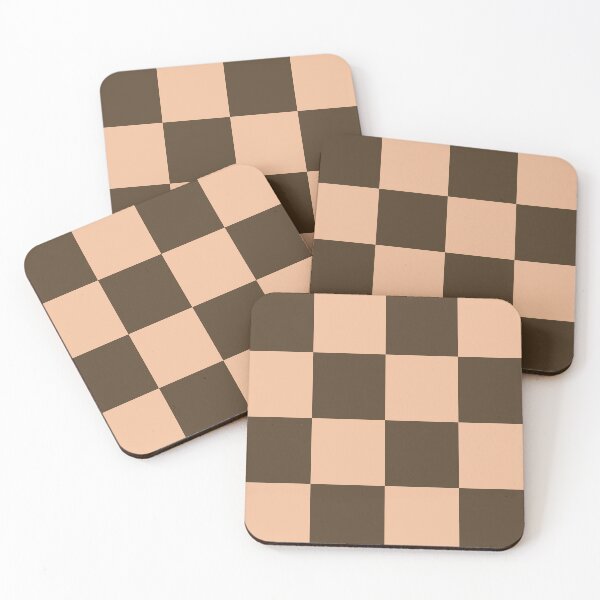 Item preview, Black And Brown Checker Pattern - Beautiful Checker Pattern designed and sold by SeemDev786.