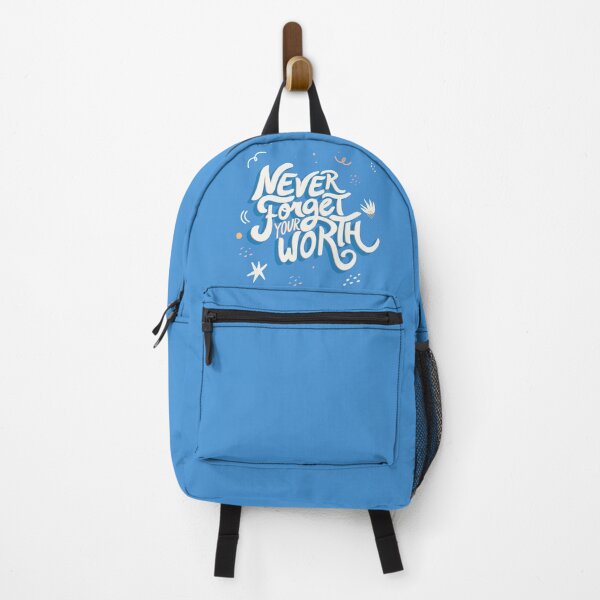 Item preview, Never Forget Your Worth Motivational Doodle Lettering Vibe designed and sold by niclothing.