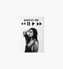 Lámina de exposición LAUREN JAUREGUI BACK TO ME