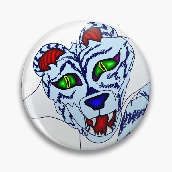 Item preview, Fierce Snow Tiger designed and sold by CharlottePe21.
