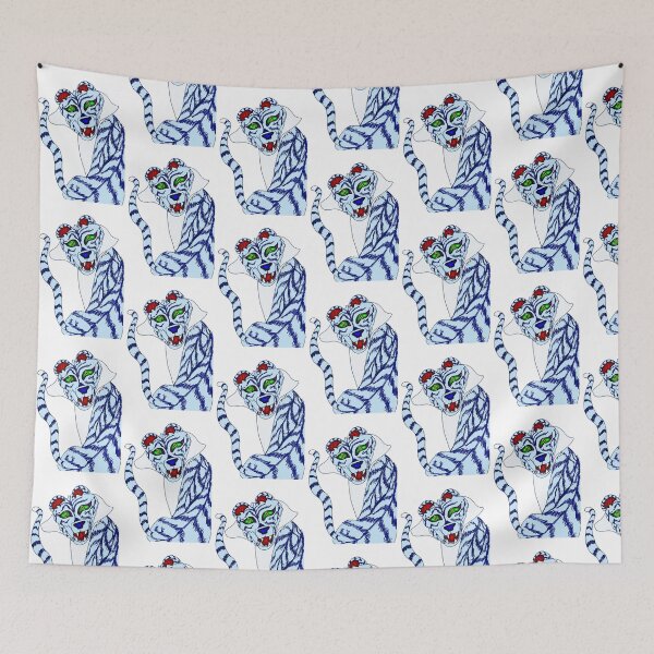 Item preview, Fierce Snow Tiger designed and sold by CharlottePe21.