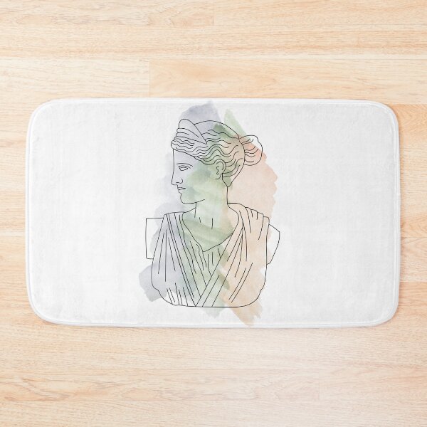 Item preview, Abstract Athena Watercolor Line Art Greek Goddess of Wisdom | Light Academia designed and sold by forkmuddies.