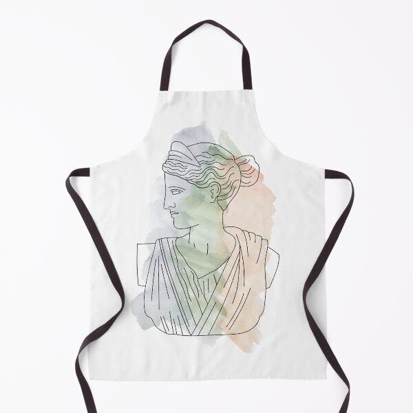 Item preview, Abstract Athena Watercolor Line Art Greek Goddess of Wisdom | Light Academia designed and sold by forkmuddies.