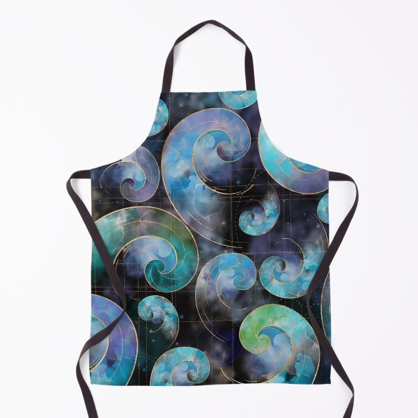 Item preview, Golden Spirals Pattern designed and sold by k9printart.