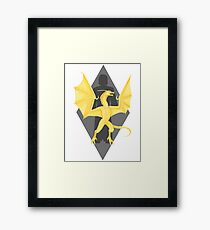 Akatosh Reborn as Martin Septim Framed Print