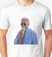 Joe Biden Eating Ice Cream Unisex T-Shirt