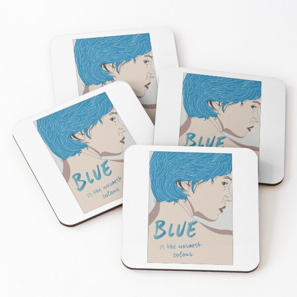 Item preview, blue is the warmest colour| Perfect Gift designed and sold by riamdedie.