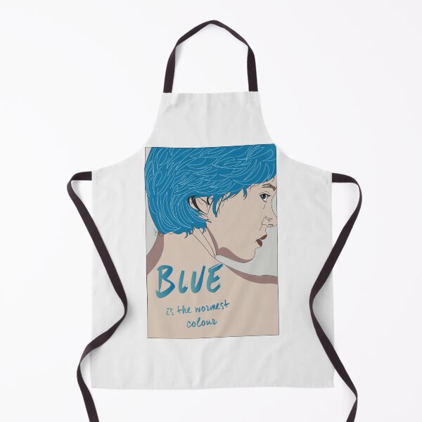Item preview, blue is the warmest colour| Perfect Gift designed and sold by riamdedie.