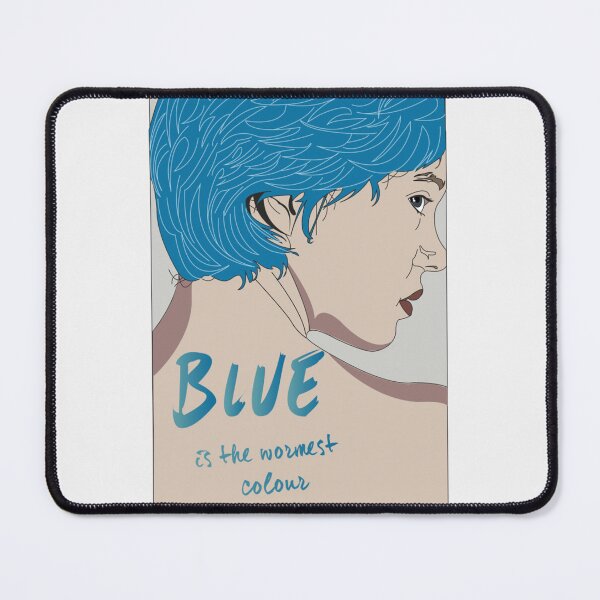 Item preview, blue is the warmest colour| Perfect Gift designed and sold by riamdedie.