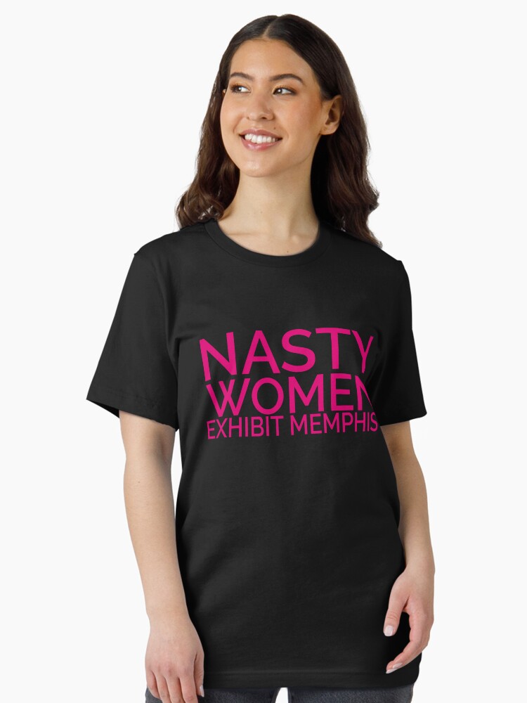 Thumbnail 2 of 7, Essential T-Shirt, Nasty Women Exhibit Memphis designed and sold by pukachelle.