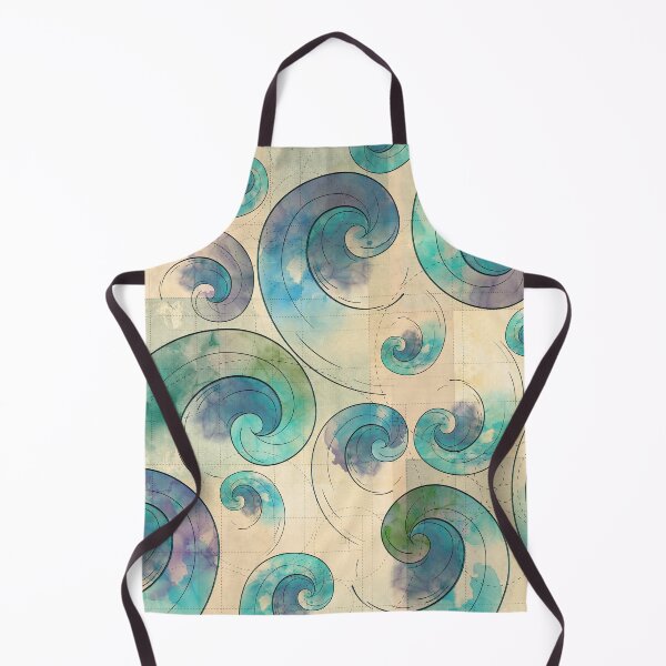Item preview, Golden Spirals Pattern -Ink designed and sold by k9printart.