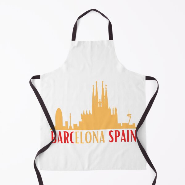 Artikelvorschau, Barcelona Spanien, La Sagrada Família, Skyline von Wahrzeichen von Barcelona entworfen und verkauft von Designbyfia.