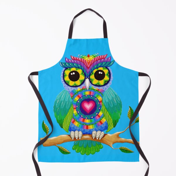 Item preview, Owl with Sunflower Eyes designed and sold by Soozie Wray.