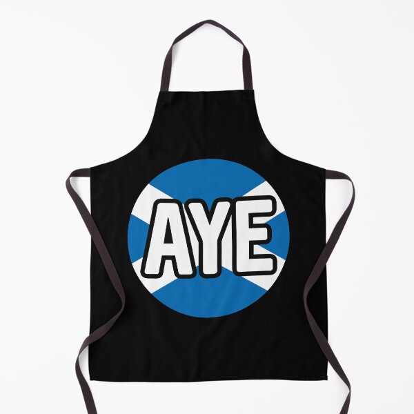 Item preview, AYE, Scottish Independence Saltire Flag Circle Design designed and sold by MacPean.