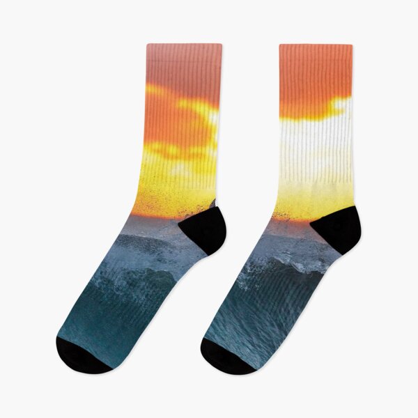 Item preview, Surfista al atardecer en el mar azul designed and sold by The-Lerach.