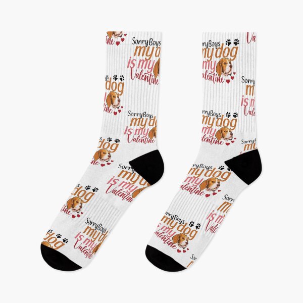 Item preview, Sorry Boys My Dog Is My Valentine Cute Valentines Day Dog Lovers Present For Girls designed and sold by pedrored369.
