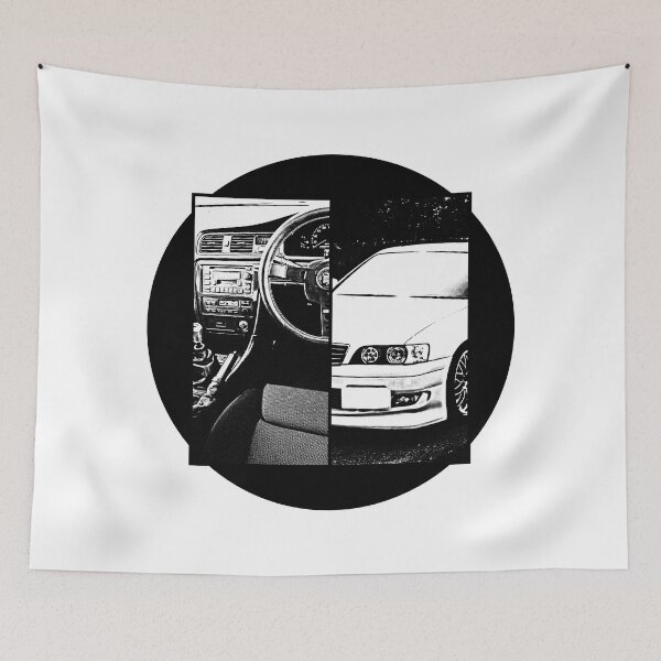 Item preview, TOYOTA CHASER JZX100 Black 'N White 5 designed and sold by Cero81.