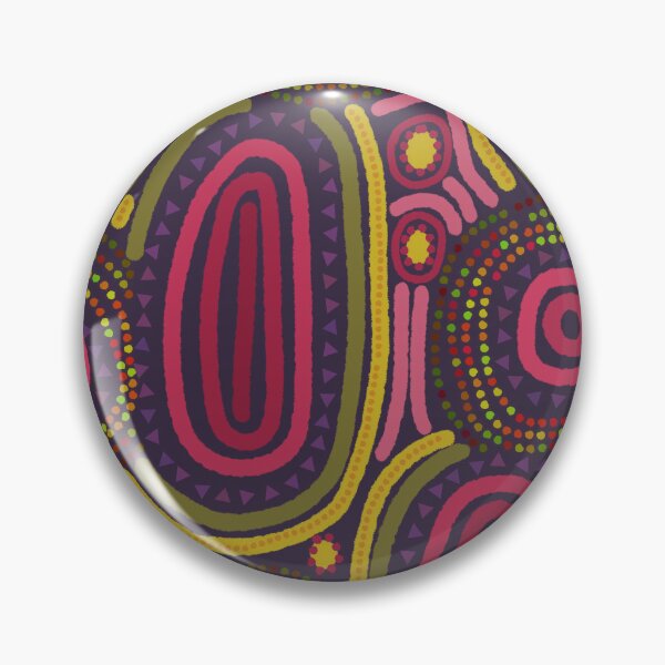 Item preview, Abstract aboriginal print designed and sold by Pacesyte.
