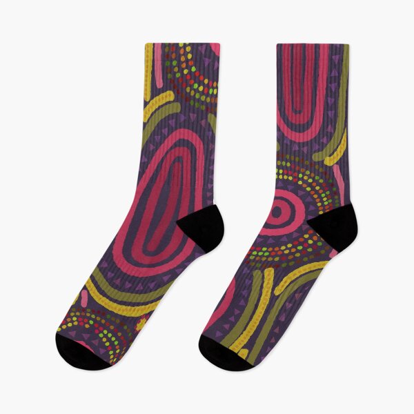 Item preview, Abstract aboriginal print designed and sold by Pacesyte.