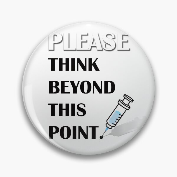 Item preview, Please Think Beyond This Point. designed and sold by Facts-seen.