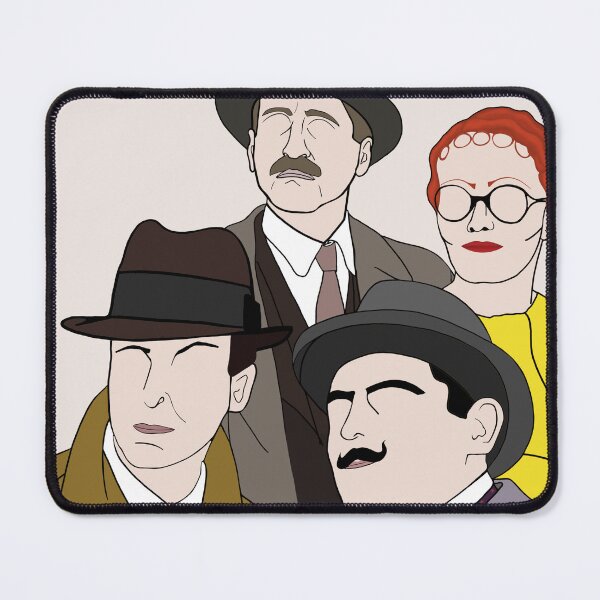 Item preview, Poirot and friends designed and sold by Ileedesign.