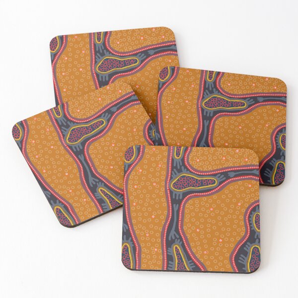 Item preview, Abstract tribal map designed and sold by Pacesyte.