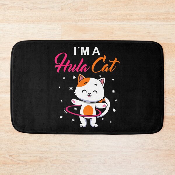 Item preview, Hullern Hula Cat Hoop Hoop Hooping designed and sold by Luna Garcia.