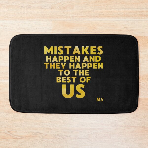 Item preview, Mistakes happen and they happen to the best of us   designed and sold by Ranchershop.