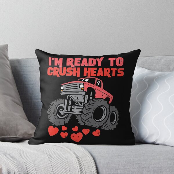 Item preview, I'm Ready To Crush Hearts Monster Truck Valentines Day designed and sold by larryscott84.