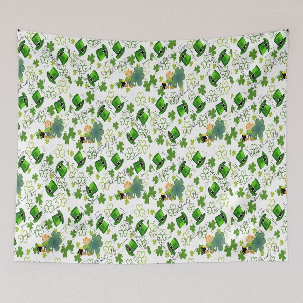 Item preview, St Patricks Day Four Leave Clover, Let The Shenanigans Begin, Lucky Shamrock Irish Culture, Shenanigans Squad   designed and sold by Adri Barnard.