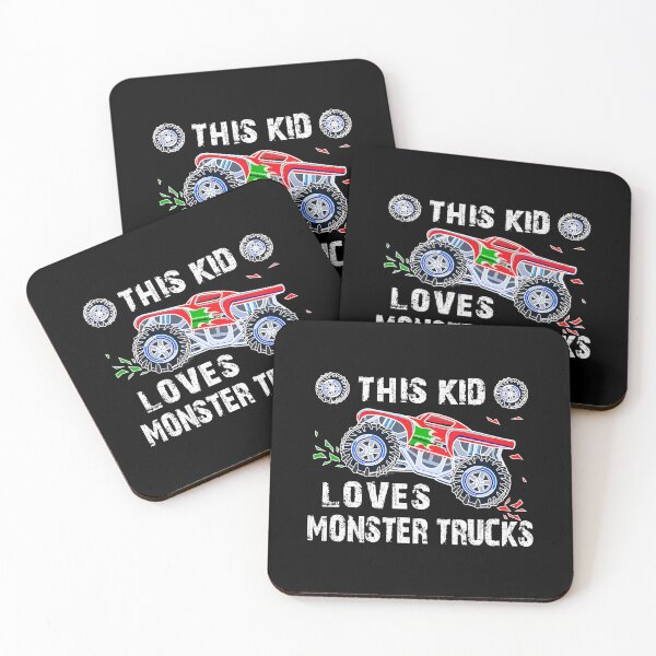 Item preview, This Kid Loves Monster Trucks designed and sold by larryscott84.