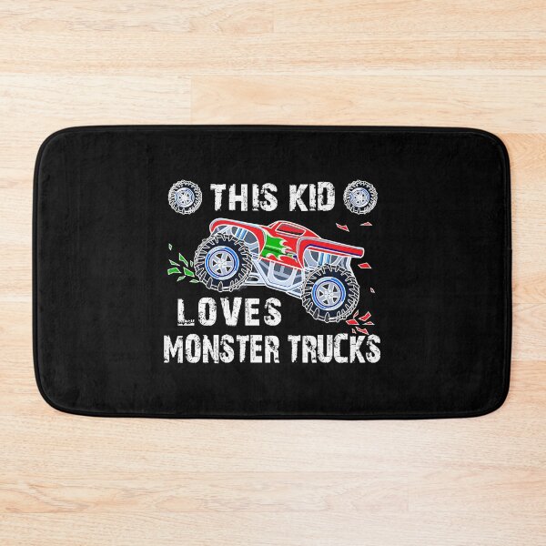 Item preview, This Kid Loves Monster Trucks designed and sold by larryscott84.