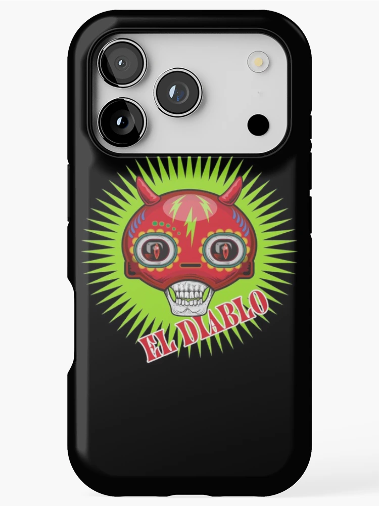 Thumbnail 1 of 4, iPhone Case, El Diablo designed and sold by Ruffmouse.