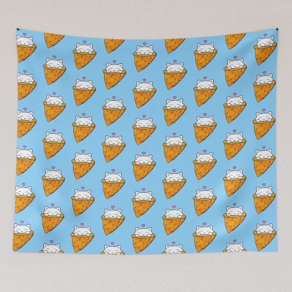 Item preview, Happy National Pizza Day Pattern designed and sold by Purr95.