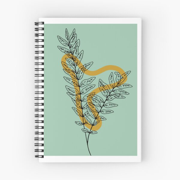 Item preview, minimal leaf print designed and sold by MidnightArts1.