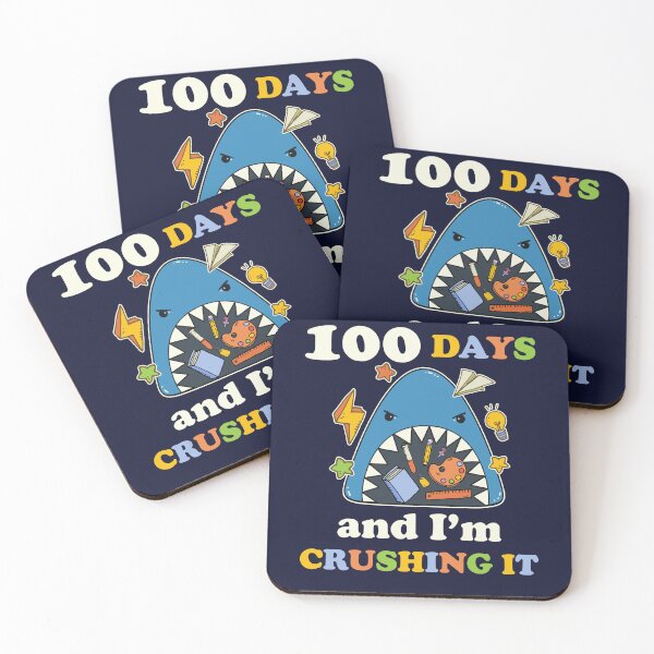 Item preview, Shark 100 Days and I'm Crushing It designed and sold by GrimButterfly.