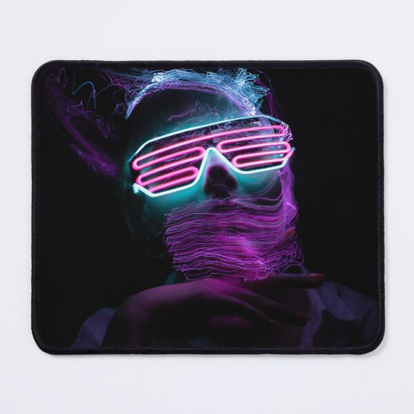 Item preview, Neon glasses face designed and sold by Zip-Zup.