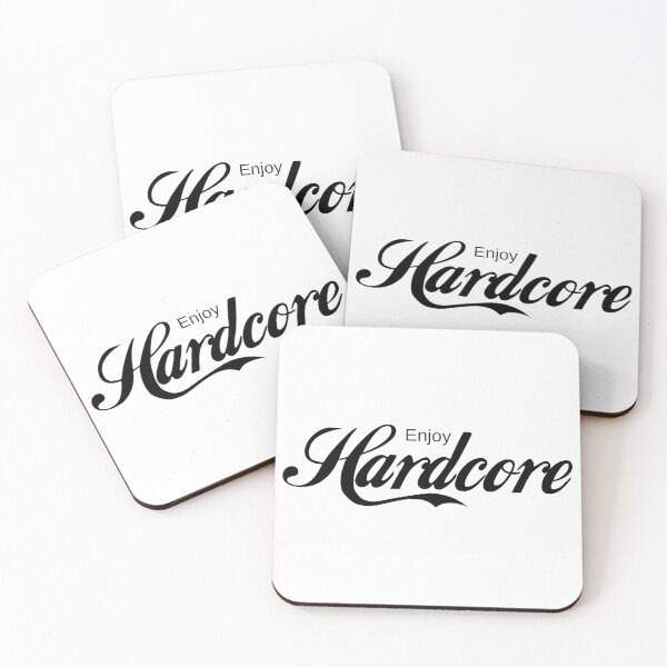 Item preview, Enjoy Hardcore Logo designed and sold by Pexxaa.