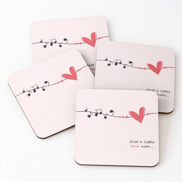 Item preview, Just a little love note (Music love) designed and sold by Cosmodoody.