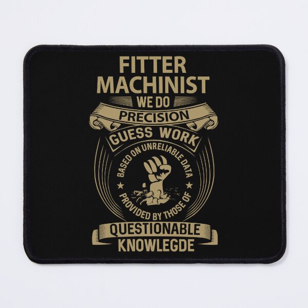 Item preview, Fitter Machinist T Shirt - We Do Precision Job Gift Item Tee designed and sold by smueller39.