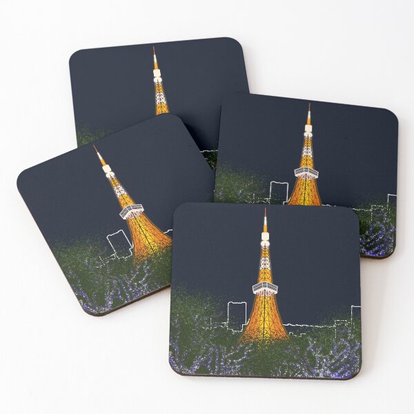 Item preview, Tokyo Tower (Transparent) designed and sold by MrKShirts.