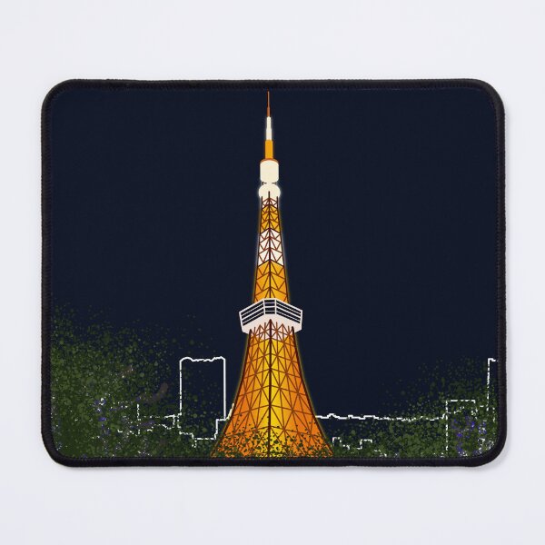 Item preview, Tokyo Tower (Transparent) designed and sold by MrKShirts.