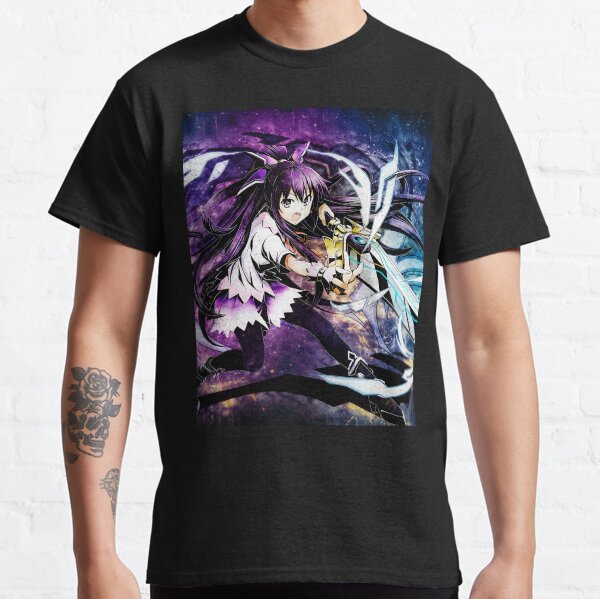 DATE A LIVE Tohka Yatogami Anime Manga T-Shirt Weiß Kostüme Weiß Neu 