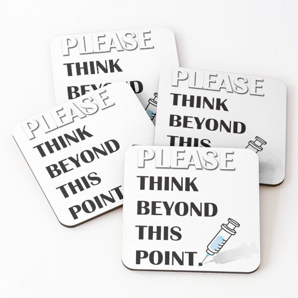 Item preview, Please Think Beyond This Point. designed and sold by Facts-seen.